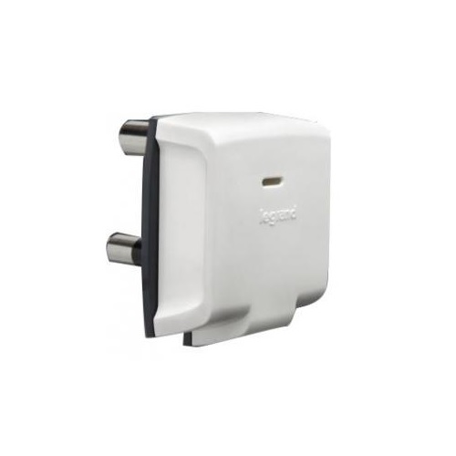 Legrand Arteor White Energy Plug, 3 Pin, 5738 88